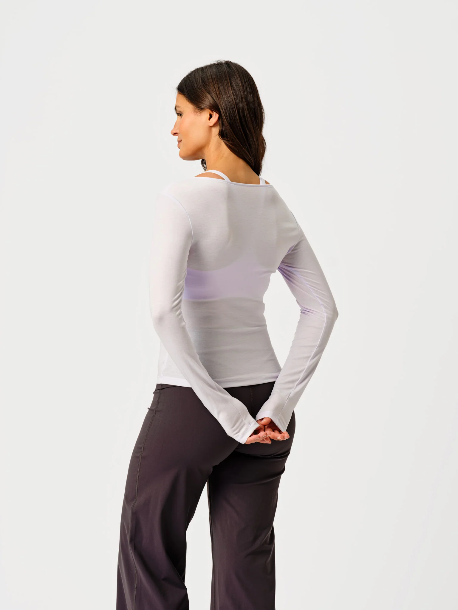Soft longsleeve Lavender - Image 4