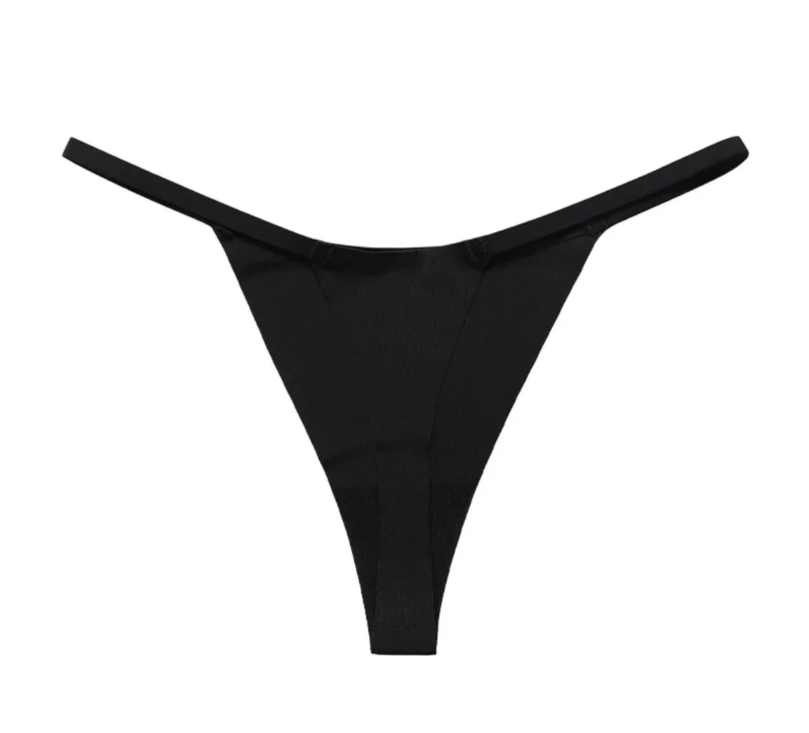 Strap Thong 2 pack - Black - Image 2