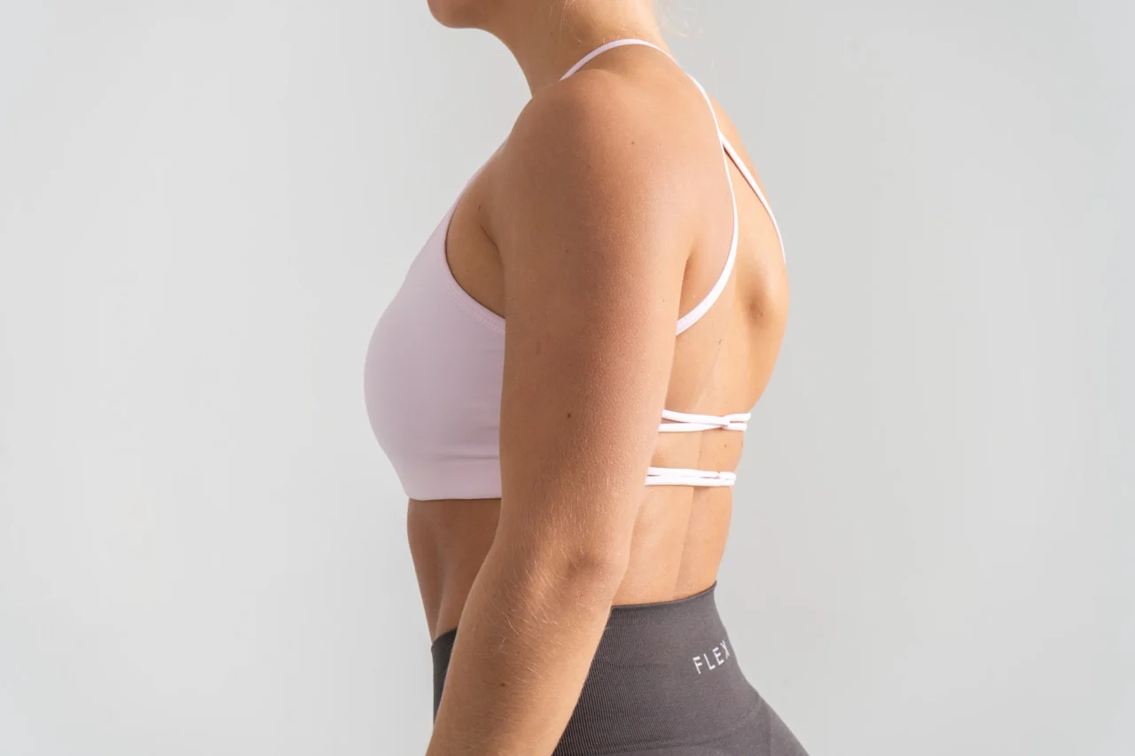 Wrap Strap Top - Pink - Image 2