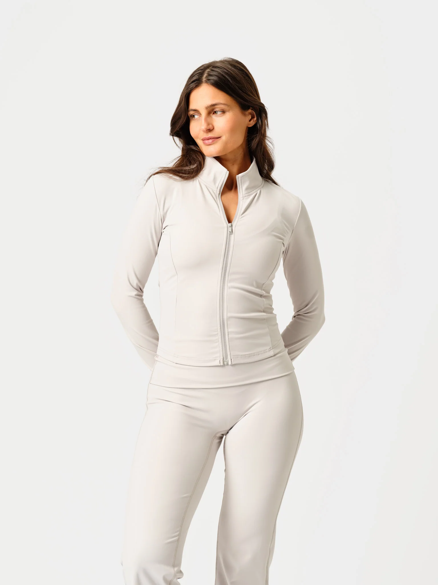 Yoga Flare Foldover Soft grey - Image 7